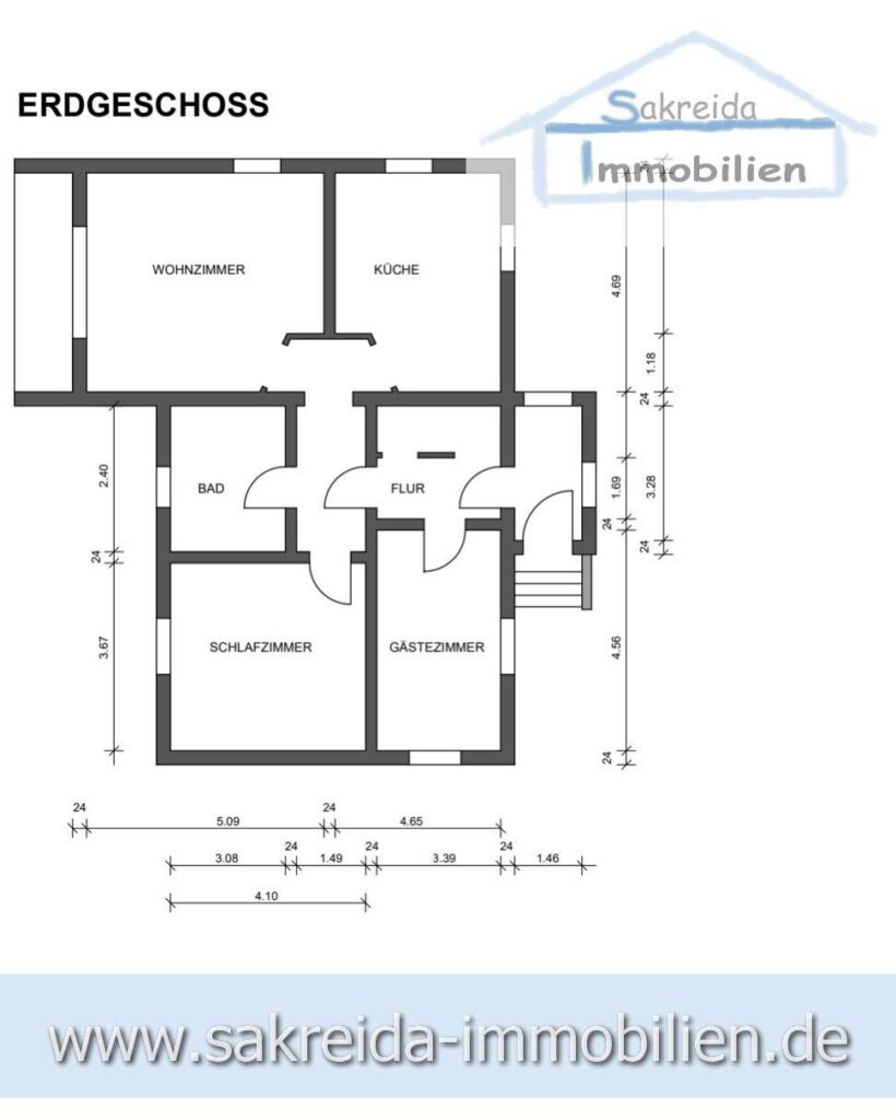 19__Grundriss_Erdgeschoss_2-Familienhaus Biebergemünd_Sakreida Immobilien